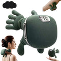 Wireless Portable Shiatsu Neck and Back Massager, Electric Deep Tissue 4D Kneading Massage, Simulated Human Hand Design...