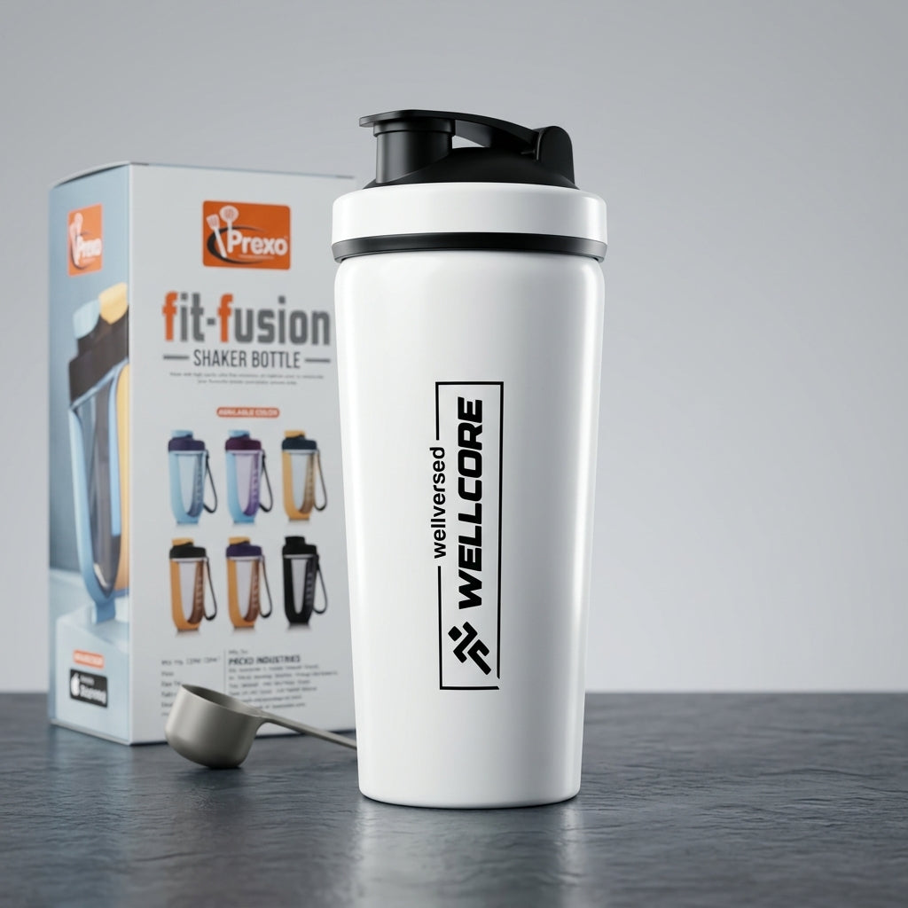 Stainless Steel Fitness Shaker Bottle