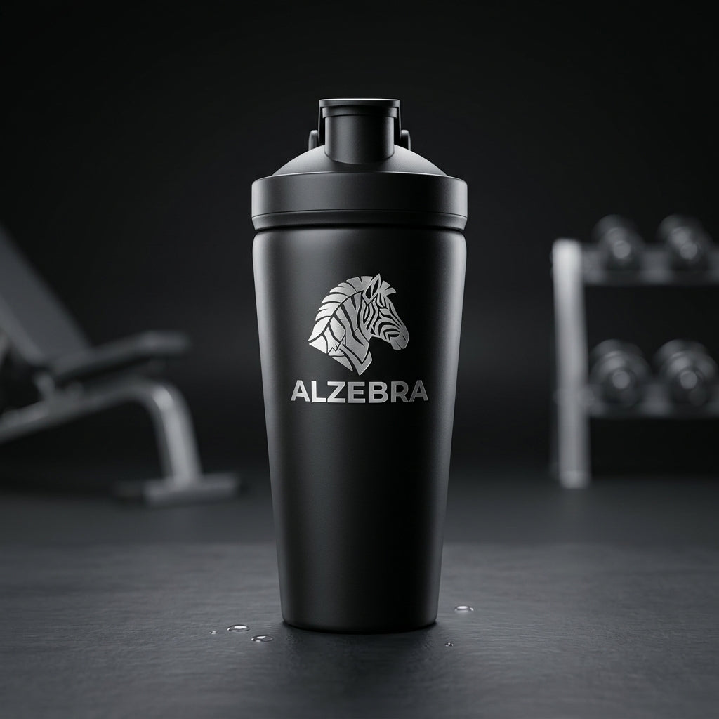 Stainless Steel Fitness Shaker Bottle